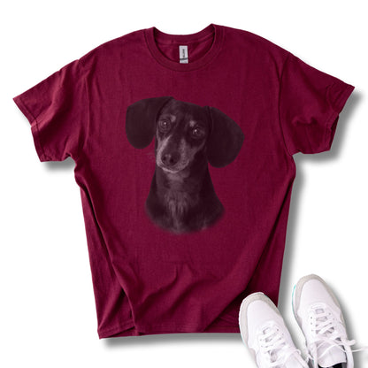 Personalisiertes T-Shirt mit Foto und Name Haustier - Vintage Style
