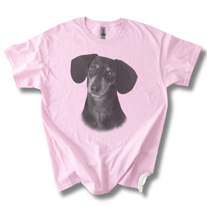 Personalisiertes T-Shirt mit Foto und Name Haustier - Vintage Style