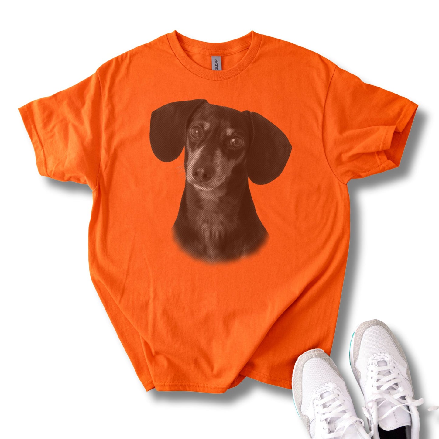 Personalisiertes T-Shirt mit Foto und Name Haustier - Vintage Style