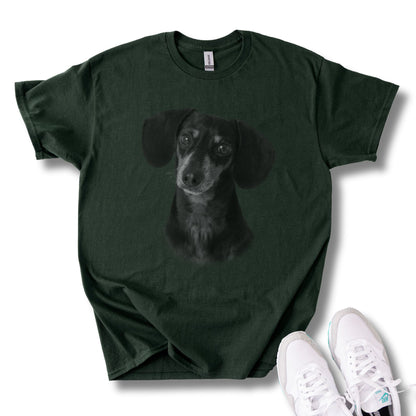 Personalisiertes T-Shirt mit Foto und Name Haustier - Vintage Style