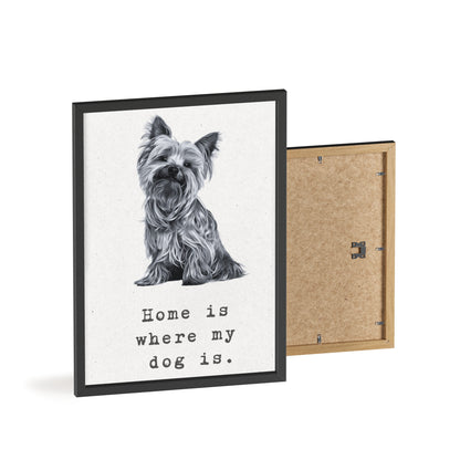 Personalisiertes Poster mit deinem Haustier - Black & White