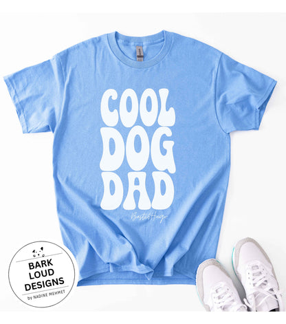 Personalisiertes T-Shirt mit Namen - COOL DOG DAD