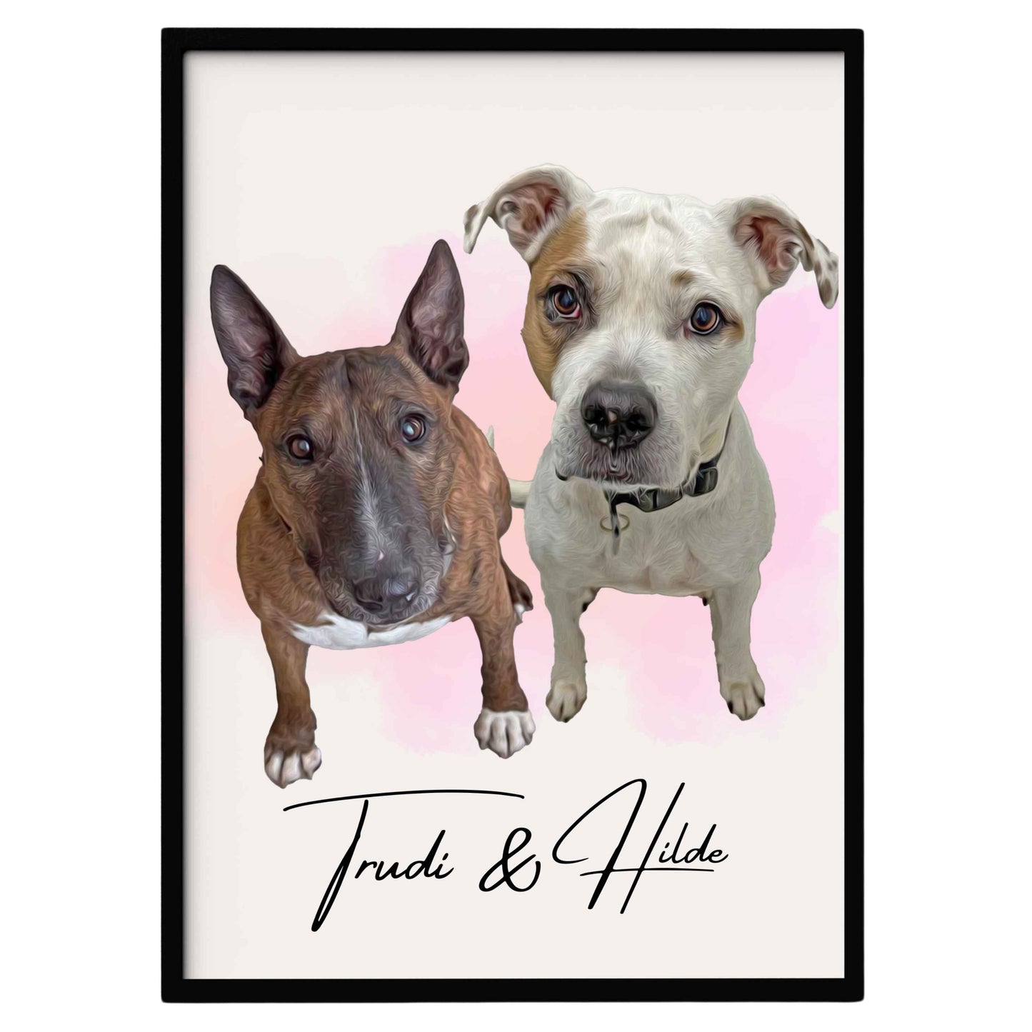 Personalisiertes Poster mit deinem Haustier - Dreamy Style