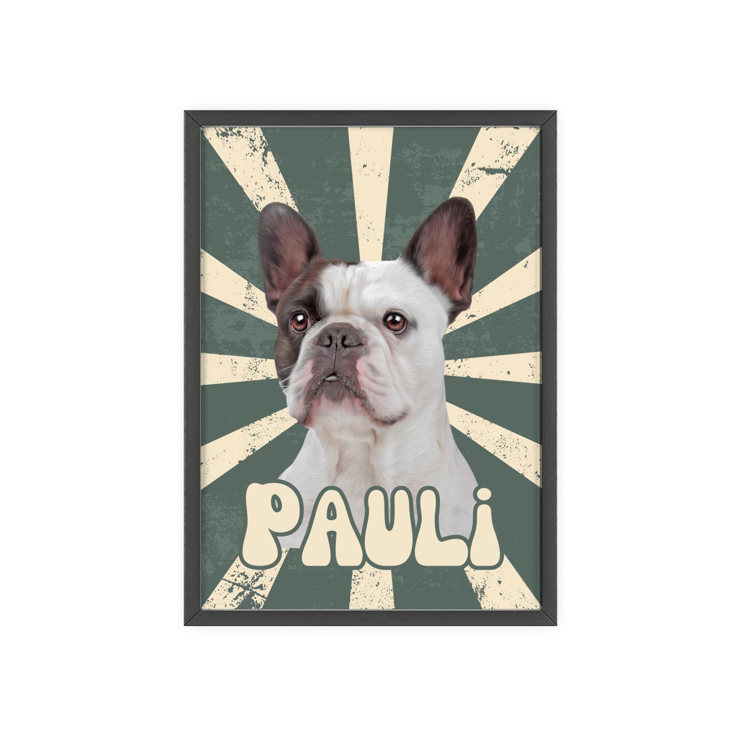 Personalisiertes Poster mit deinem Haustier - Vintage Style