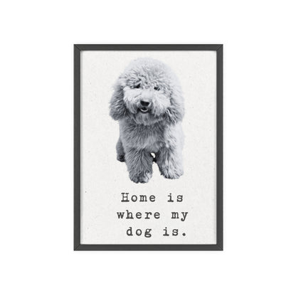 Personalisiertes Poster mit deinem Haustier - Black & White