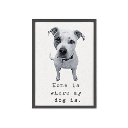Personalisiertes Poster mit deinem Haustier - Black & White
