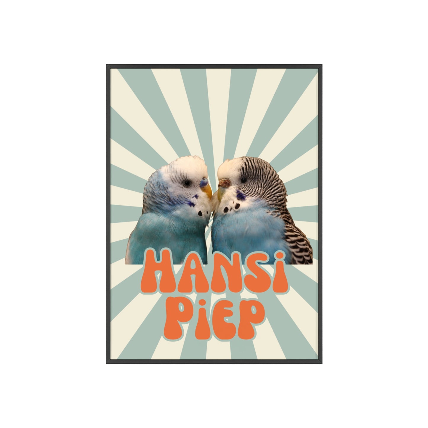 Personalisiertes Poster mit deinem Haustier - Retro Style