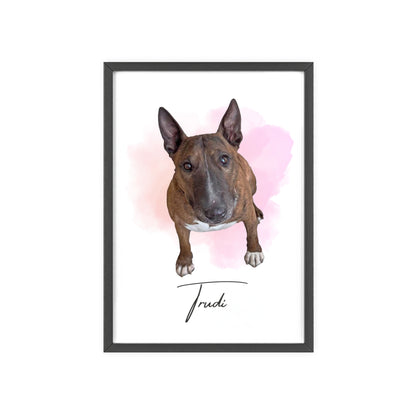 Personalisiertes Poster mit deinem Haustier - Dreamy Style