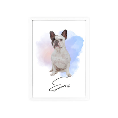 Personalisiertes Poster mit deinem Haustier - Dreamy Style
