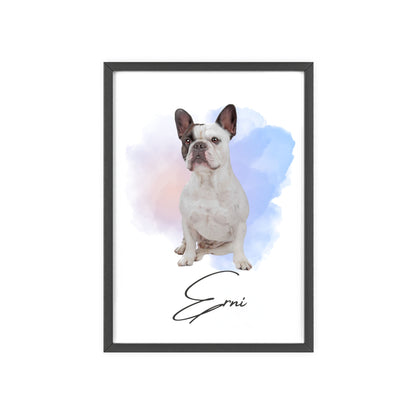 Personalisiertes Poster mit deinem Haustier - Dreamy Style