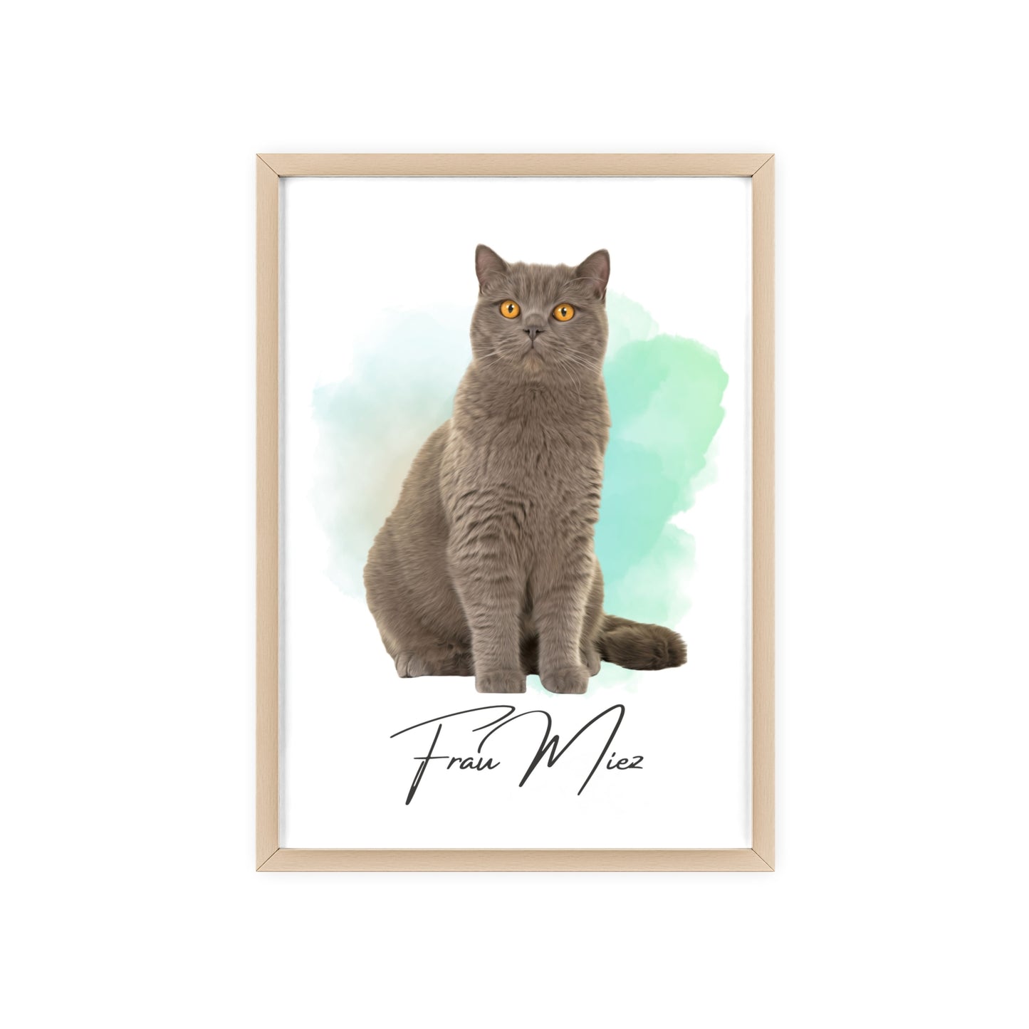 Personalisiertes Poster mit deinem Haustier - Dreamy Style