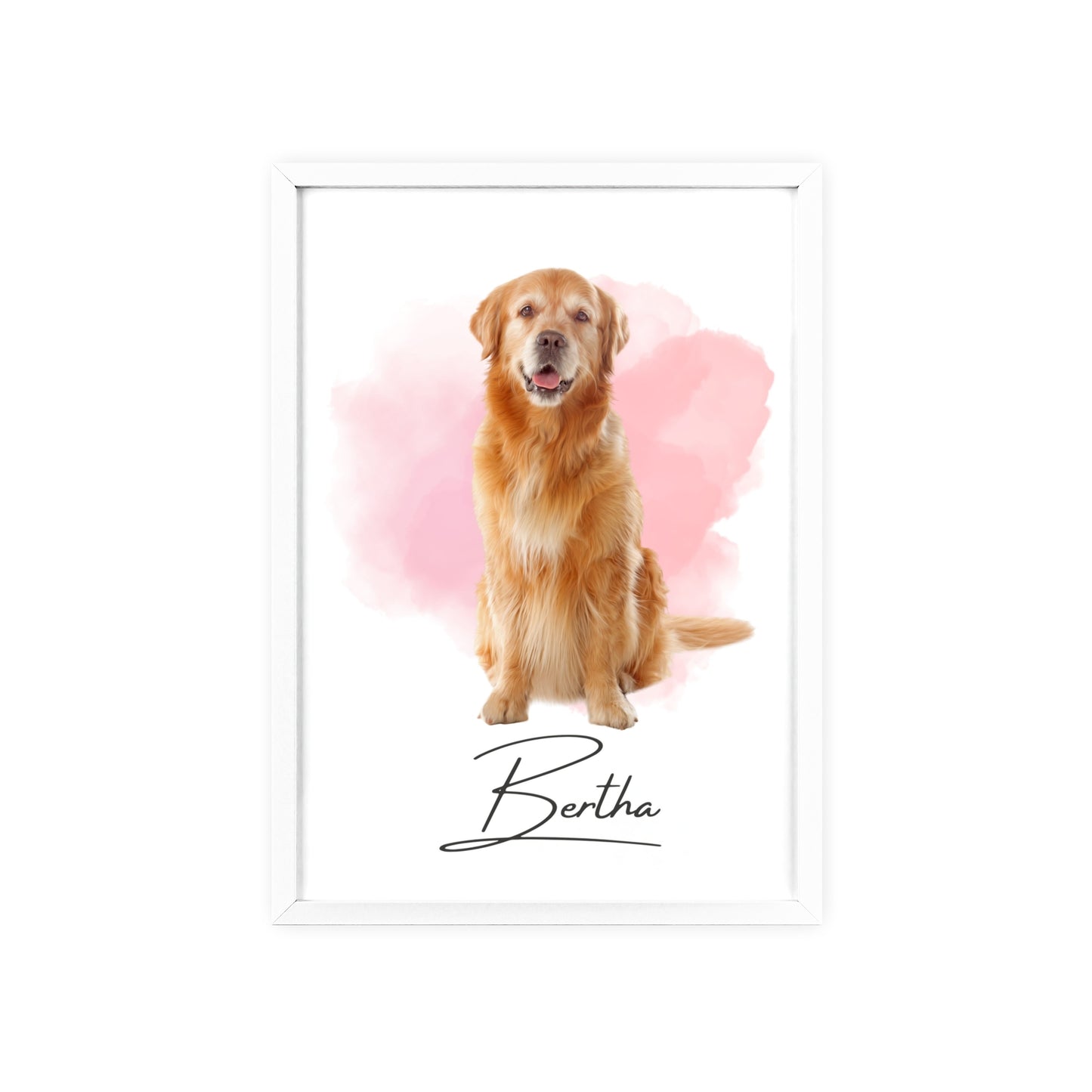 Personalisiertes Poster mit deinem Haustier - Dreamy Style