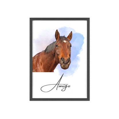 Personalisiertes Poster mit deinem Haustier - Dreamy Style