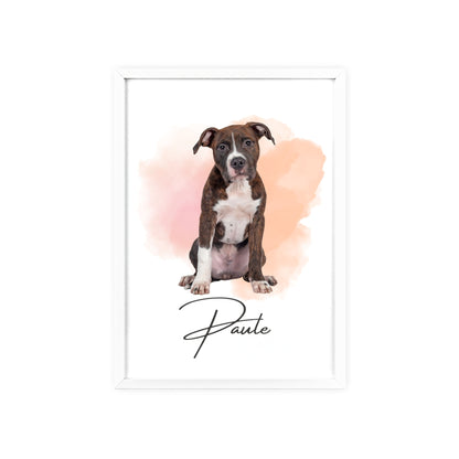 Personalisiertes Poster mit deinem Haustier - Dreamy Style