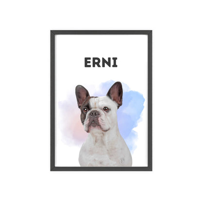 Personalisiertes Poster mit deinem Haustier - Dreamy Style Portrait