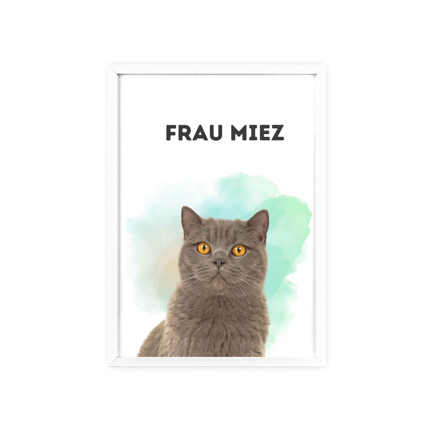Personalisiertes Poster mit deinem Haustier - Dreamy Style Portrait