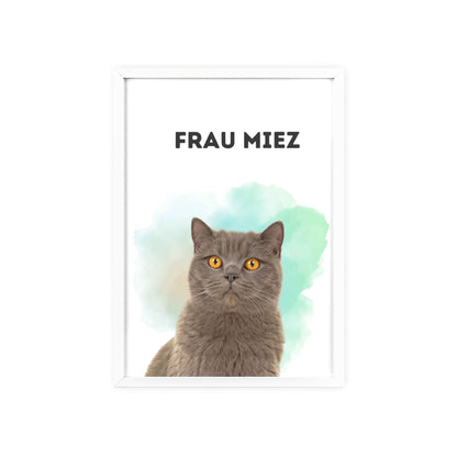 Personalisiertes Poster mit deinem Haustier - Dreamy Style Portrait