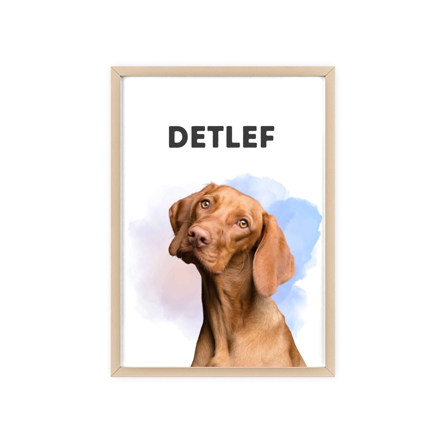 Personalisiertes Poster mit deinem Haustier - Dreamy Style Portrait