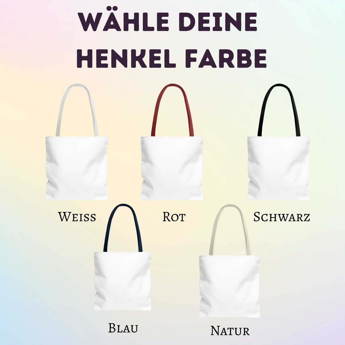 Personalisierter Stoffbeutel Hunde mit Wunschtext