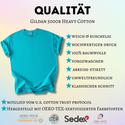 Personalisiertes Kinder T-Shirt mit Foto und Name Haustier - Retro Kreis