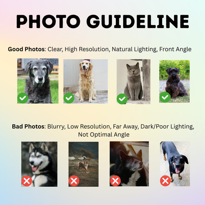 Personalisierte Fototasse Haustier mit Name