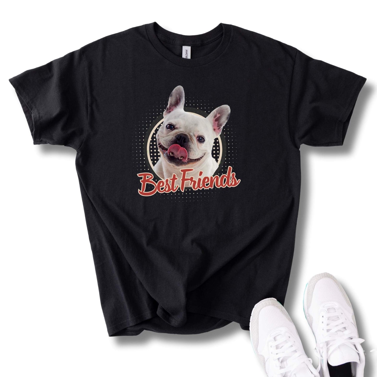 Personalisiertes Kinder T-Shirt mit Foto vom Haustier - Best Friends