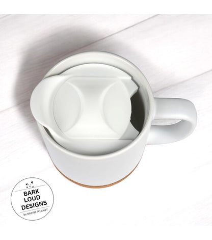 Dackel Collection - Tasse mit Korkboden "Teckel Love"