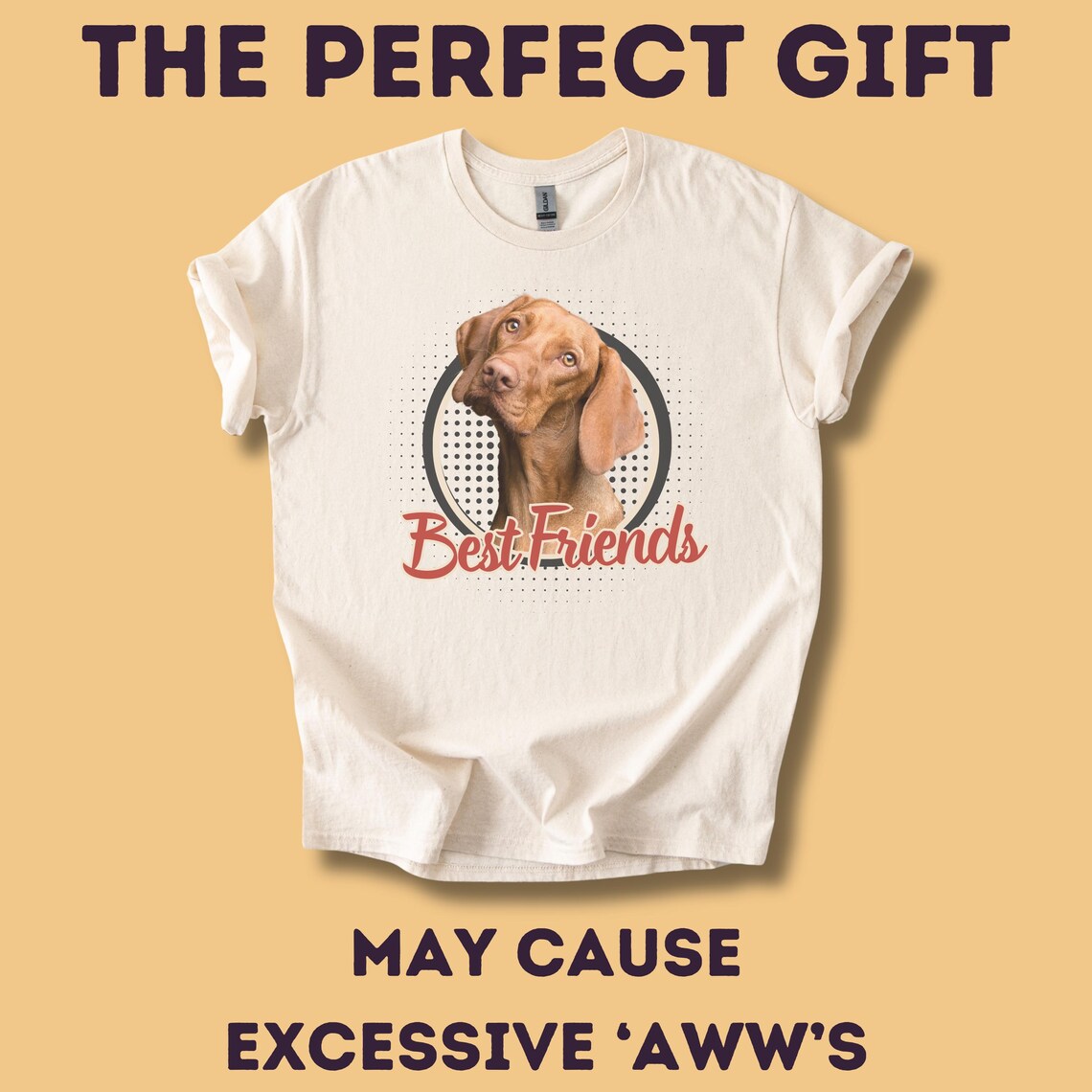 Personalisiertes T-Shirt mit Foto vom Haustier - Best Friends